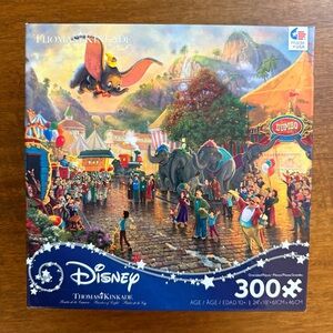 Ceaco Disney Thomas Kincaid “Dumbo” 300 Piece Puzzle, Excellent Condition